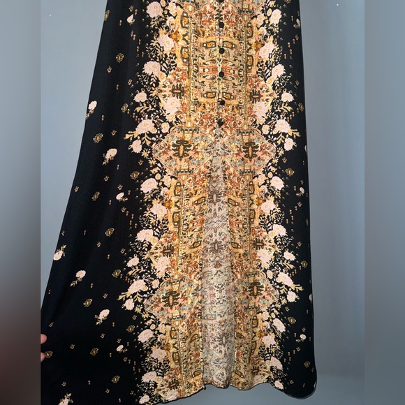 Free People Morning Song printed maxi slip dress. - Picture 4 of 10